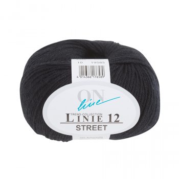 Online Linie 12 Street - Farbe 10 schwarz - 50g - Sonderangebot