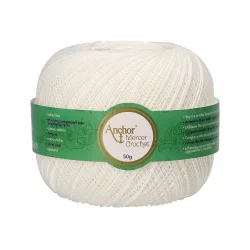 Anchor Mercer Crochet 20 - 0002 mildweiss - 50g