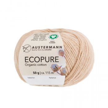 Austermann Ecopure (GOTS) 50g - 08 sand - Sonderangebot
