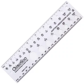 ChiaoGoo Jauge à aiguille 20 cm
