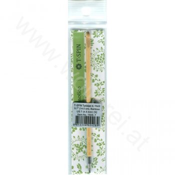 ChiaoGoo T-SPIN BAMBOO - Tunisian Crochet Hook interchangeable - 4,5 mm