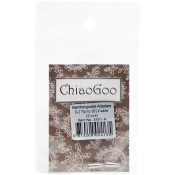 ChiaoGoo Adapter LARGE (L) Spitze zu SMALL (S) Seil