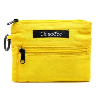 ChiaoGoo Tasche für Zubehör - gelb - 12 x 9,5 cm