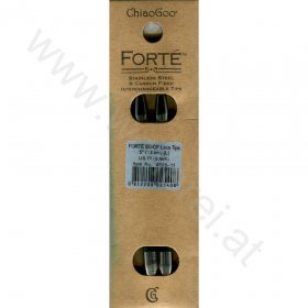 ChiaoGoo FORTÉ (SS/CF) Pointes 13 cm - LARGE - 8 mm