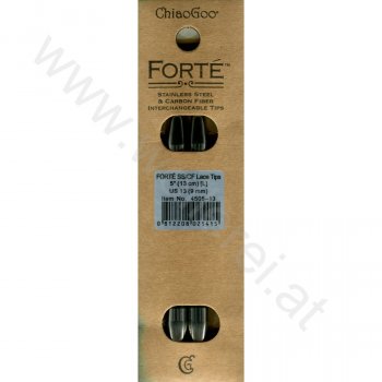 ChiaoGoo FORTÉ (SS/CF) Needle Tips 13 cm - LARGE - 9 mm