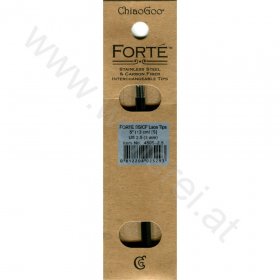 ChiaoGoo FORTÉ (SS/CF) Pointes 13 cm - SMALL - 3 mm