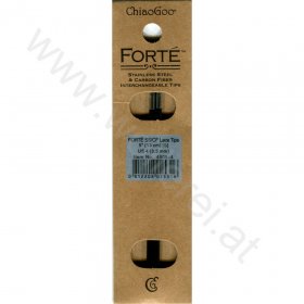 ChiaoGoo FORTÉ (SS/CF) Pointes 13 cm - SMALL - 3,5 mm
