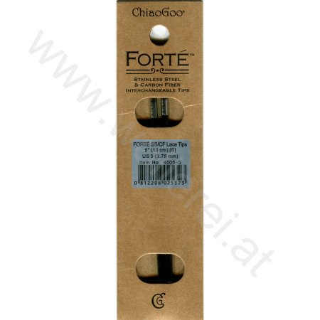 ChiaoGoo FORTÉ (SS/CF) Nadelspitzen 13 cm - SMALL - 3,75 mm