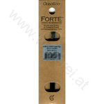 ChiaoGoo FORTÉ (SS/CF) Pointes 13 cm - SMALL - 4 mm