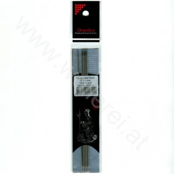 ChiaoGoo Aiguilles Double Pointes Acier 15 cm - 2 mm