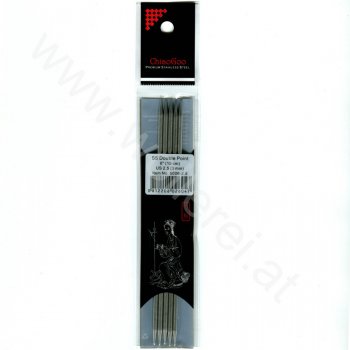 ChiaoGoo Double Pointed Needles Steel 15 cm - 3 mm