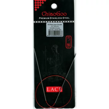 ChiaoGoo RED LACE Fixed Circular Needle - 40 cm - 1,5 mm