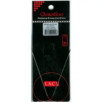 ChiaoGoo RED LACE Fixed Circular Needle - 40 cm - 1,75 mm