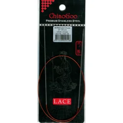 ChiaoGoo RED LACE Fixe Rundstricknadel - 60 cm - 1,75 mm