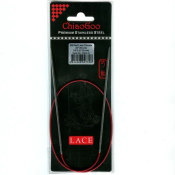 ChiaoGoo RED LACE Fixed Circular Needle - 60 cm - 2,75 mm