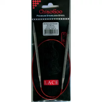 ChiaoGoo RED LACE Aiguille Circulaire Fixe - 60 cm - 5,5 mm