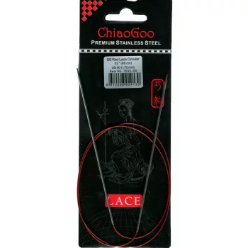 ChiaoGoo RED LACE Fixed Circular Needle - 80 cm - 1,75 mm