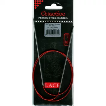 ChiaoGoo RED LACE Fixed Circular Needle - 80 cm - 2,5 mm