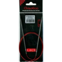 ChiaoGoo RED LACE Aiguille Circulaire Fixe - 80 cm - 3,5 mm