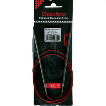 ChiaoGoo RED LACE Fixed Circular Needle - 80 cm - 3,75 mm