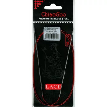 ChiaoGoo RED LACE Fixed Circular Needle - 100 cm - 1,75 mm