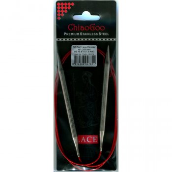 ChiaoGoo RED LACE Fixed Circular Needle - 60 cm - 7,5 mm