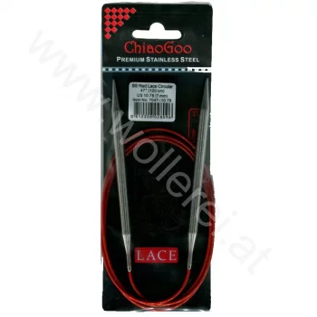 ChiaoGoo RED LACE Fixed Circular Needle - 120 cm - 7 mm