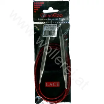 ChiaoGoo RED LACE Fixe Rundstricknadel - 120 cm - 9 mm