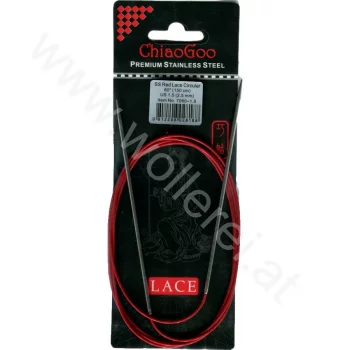 ChiaoGoo RED LACE Aiguille Circulaire Fixe - 150 cm - 2,5 mm