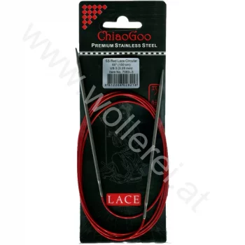 ChiaoGoo RED LACE Aiguille Circulaire Fixe - 150 cm - 3,25 mm