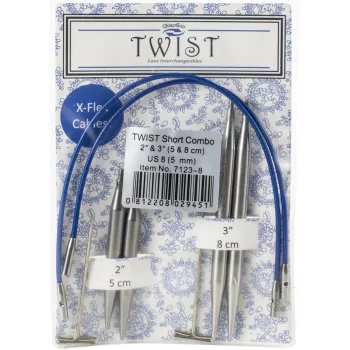 ChiaoGoo TWIST SHORT COMBO PACK - SMALL - 5 mm