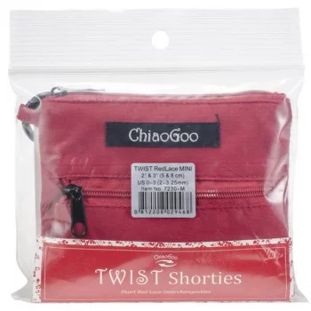 ChiaoGoo Set - TWIST RED LACE - SHORTIES - MINI
