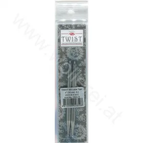 ChiaoGoo TWIST RED LACE Needle Tips SHORT 10 cm - LARGE - 5,5 mm