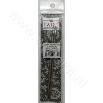 ChiaoGoo TWIST RED LACE Needle Tips 13 cm - SMALL - 3,75 mm