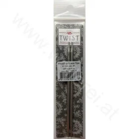 ChiaoGoo TWIST RED LACE Needle Tips 13 cm - SMALL - 4 mm