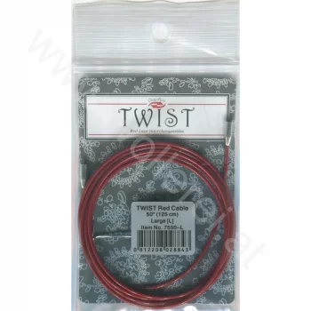ChiaoGoo TWIST RED Câble - LARGE - 125 cm