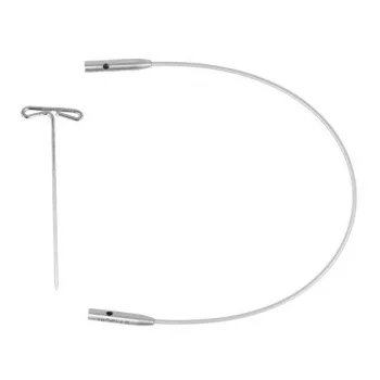 ChiaoGoo TWIST SWIV360 SILVER Cable - SMALL - 13 cm