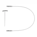 ChiaoGoo TWIST SWIV360 SILVER Cable - SMALL - 15 cm