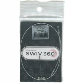 ChiaoGoo TWIST SWIV360 SILVER Cable - SMALL - 35 cm