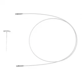ChiaoGoo TWIST SWIV360 SILVER Cable - SMALL - 55 cm