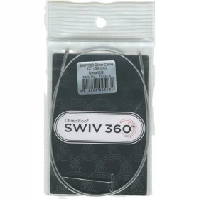 ChiaoGoo TWIST SWIV360 SILVER Cable - SMALL - 55 cm