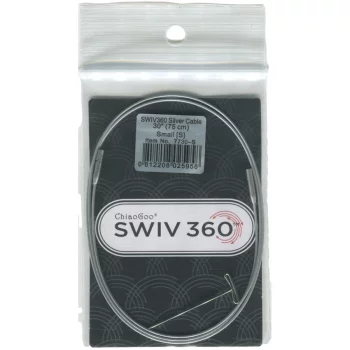 ChiaoGoo TWIST SWIV360 SILVER Seil - SMALL - 75 cm