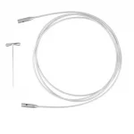 ChiaoGoo TWIST SWIV360 SILVER Cable - LARGE - 93 cm