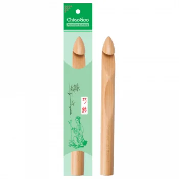 ChiaoGoo Crochet hook WOOD PATINA 19 cm - 17 mm