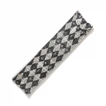 "Black Diamond" - Fabric bag for single pointed needles
