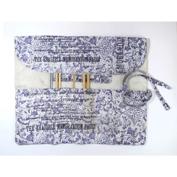 "Provence" - Needle Roll Deluxe for single pointed needles and accessories