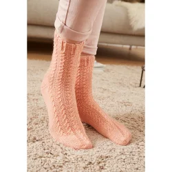 Chaussettes à torsades R272