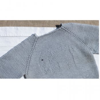 Babypullover Elefantenliebe