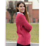 Pullover mit Blattmotiven