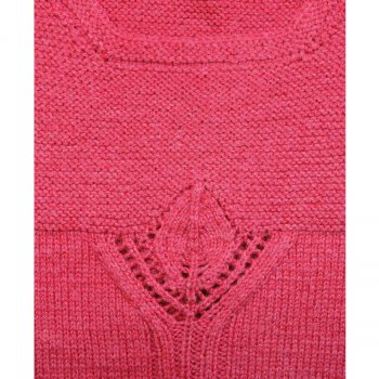 Pullover mit Blattmotiven